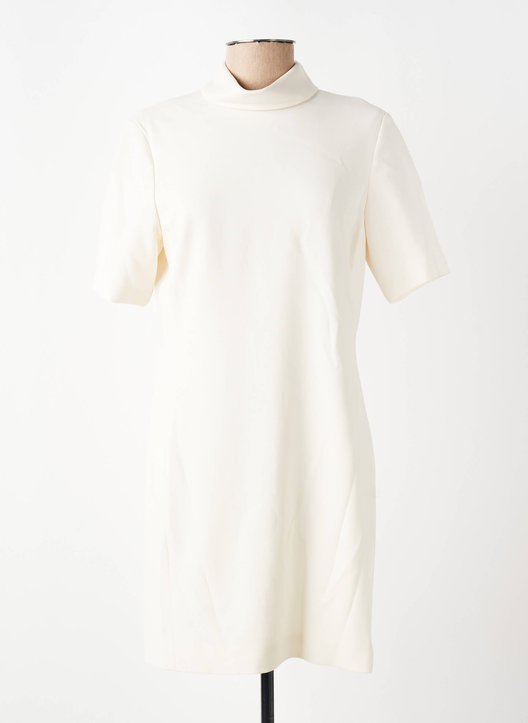 Robe courte beige THEORY femme