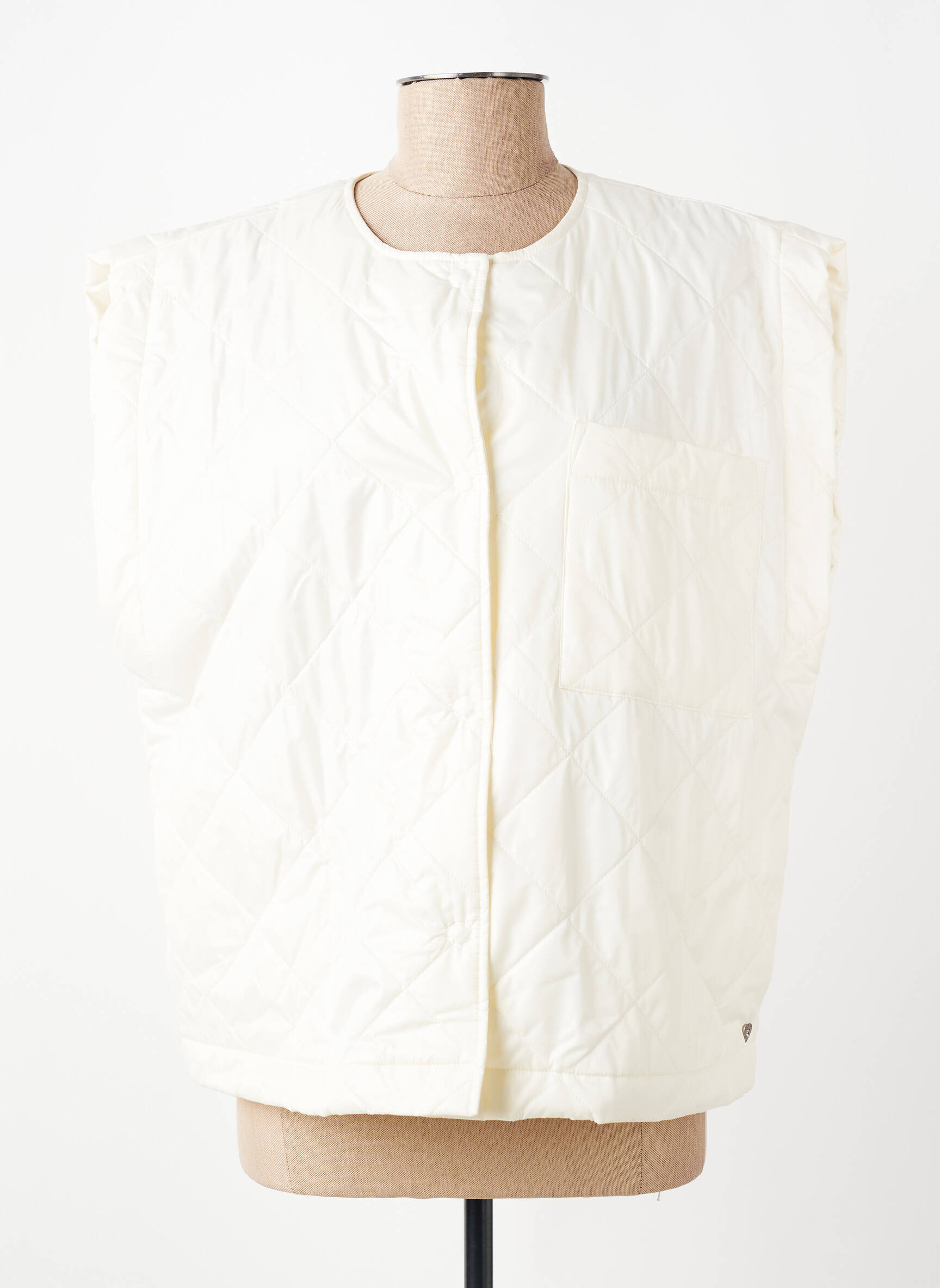 Parka blanc PLEASE femme