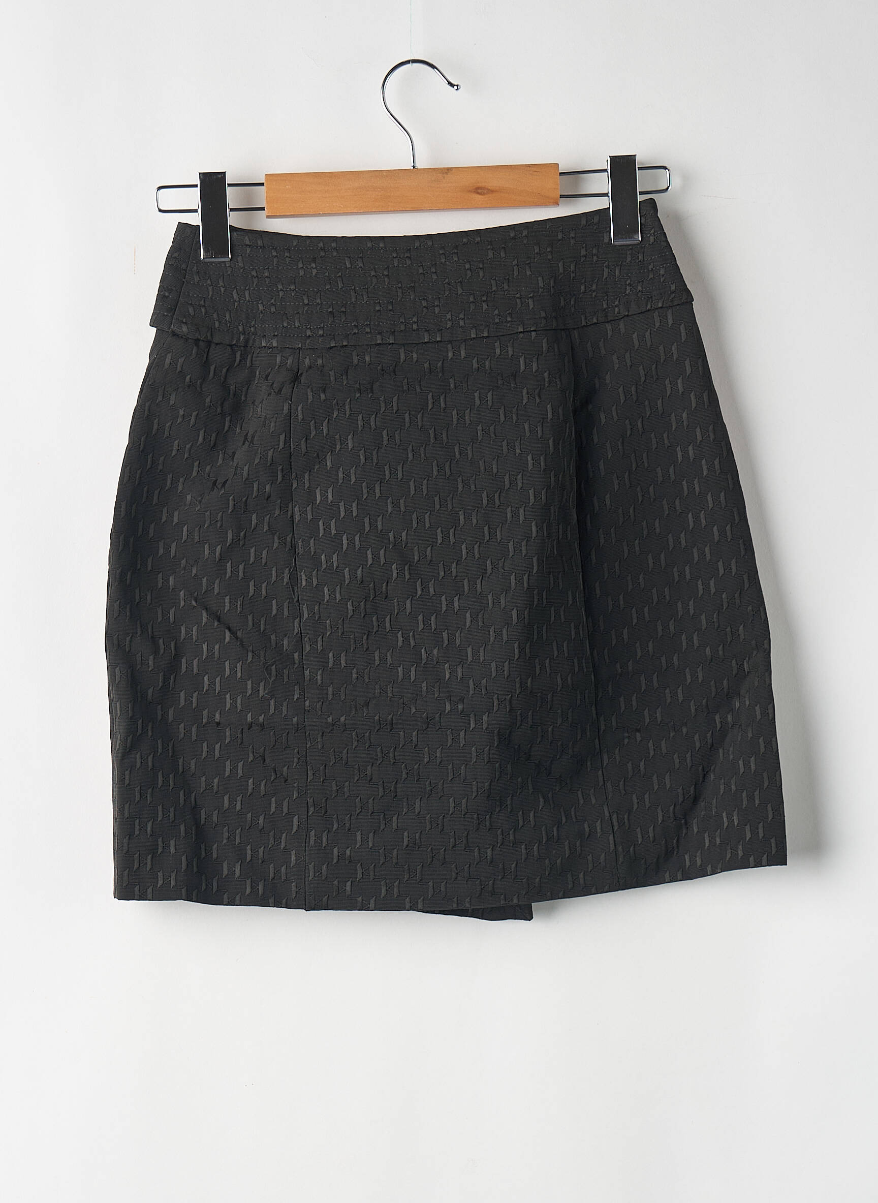 Jupe courte noir KARL LAGERFELD femme