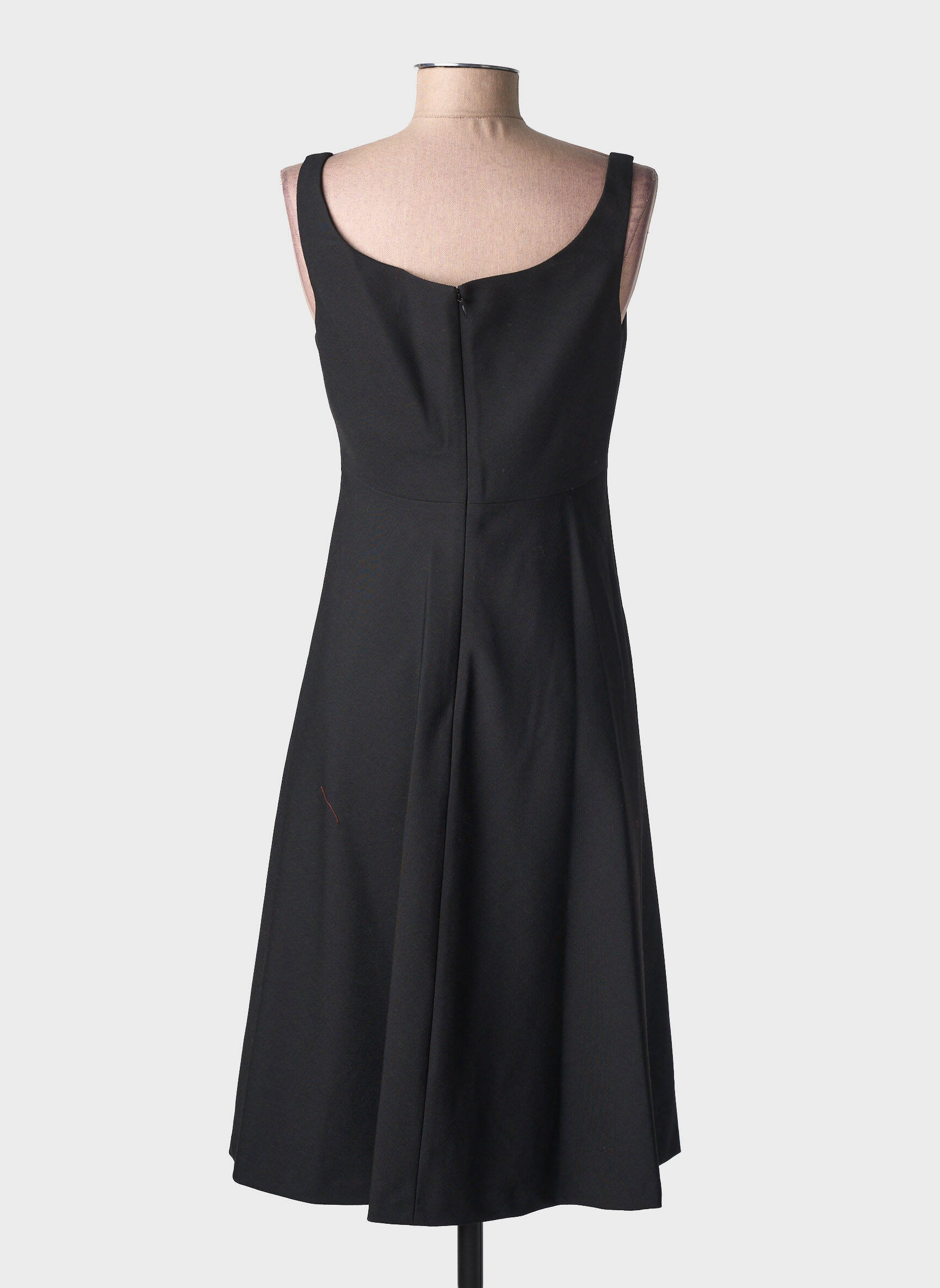 Robe mi-longue noir THEORY femme