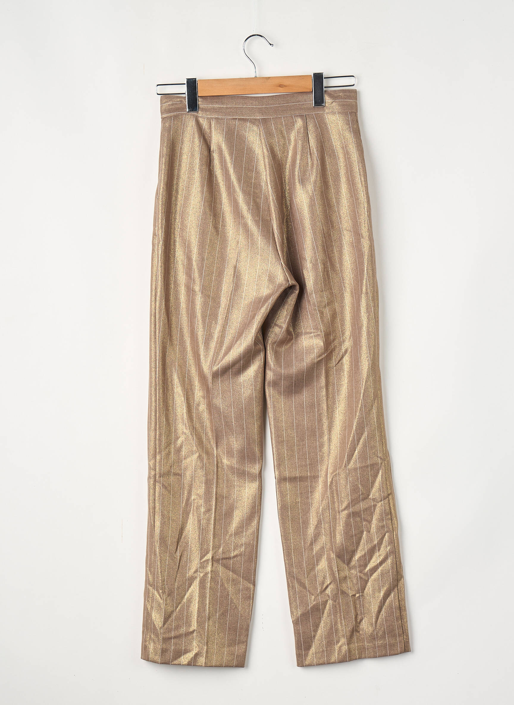 Pantalon droit or IMPERIAL femme