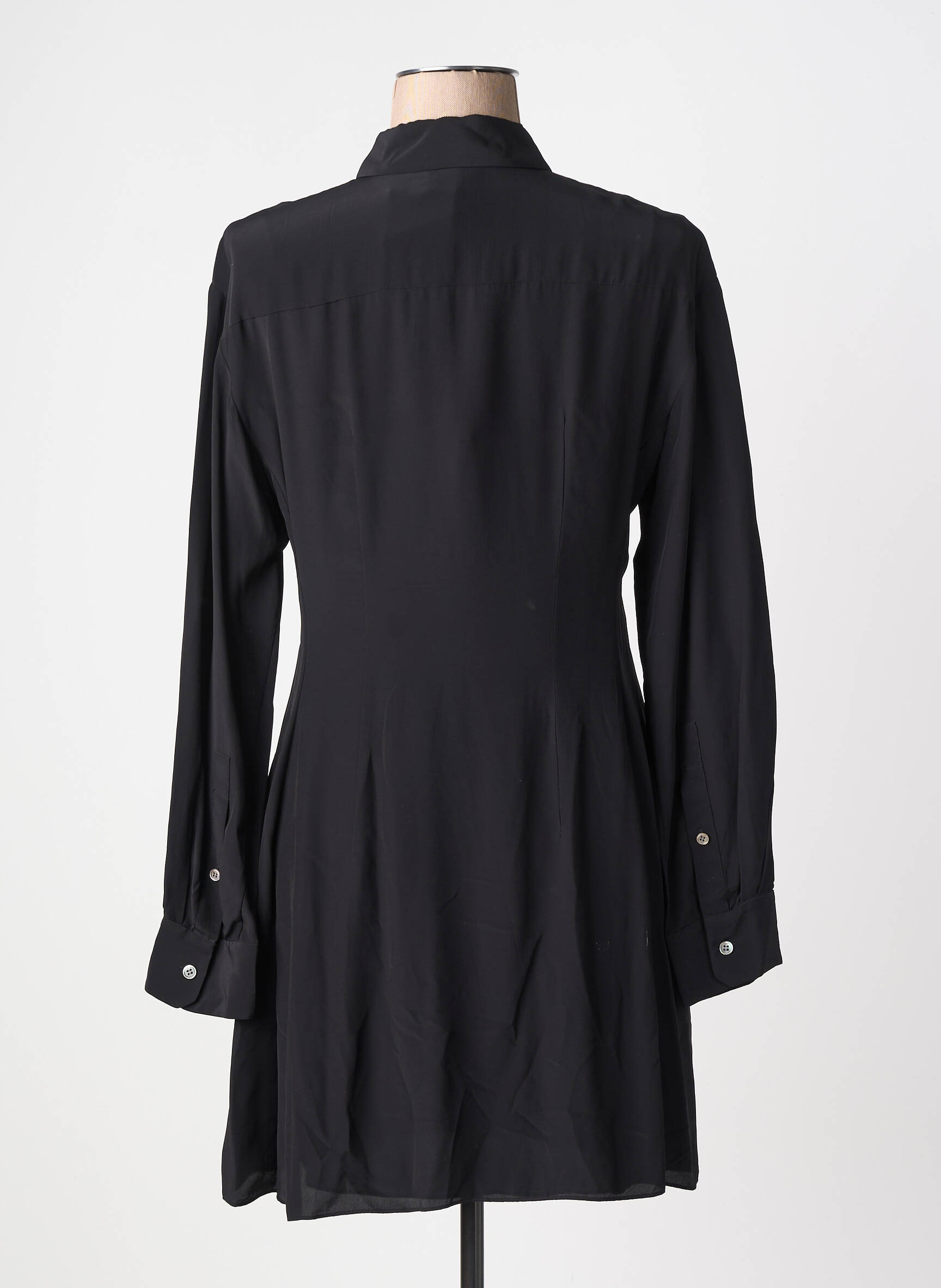 Robe courte noir THEORY femme