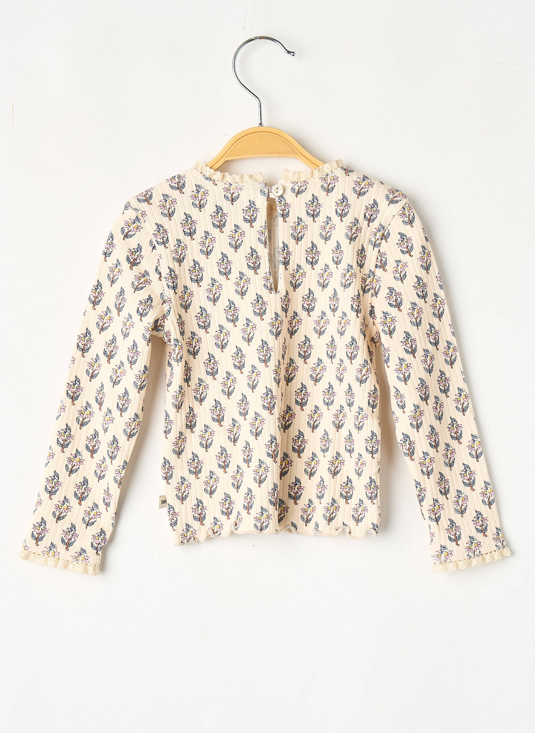 T-shirt rose THE NEW SOCIETY fille