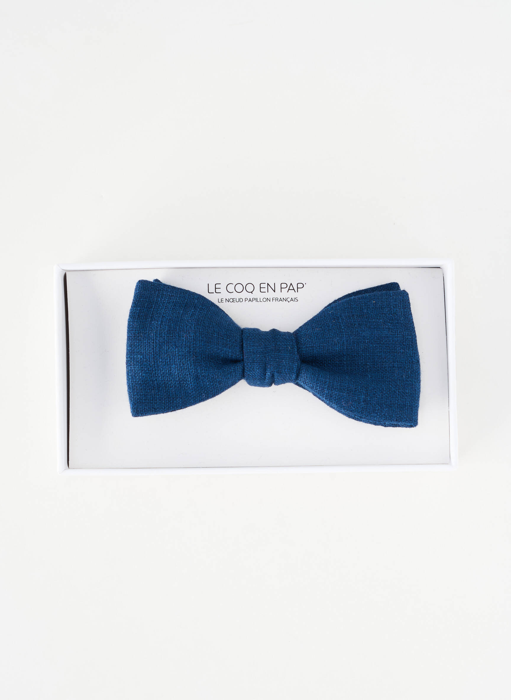 Noeud papillon bleu LE COQ EN PAP' homme