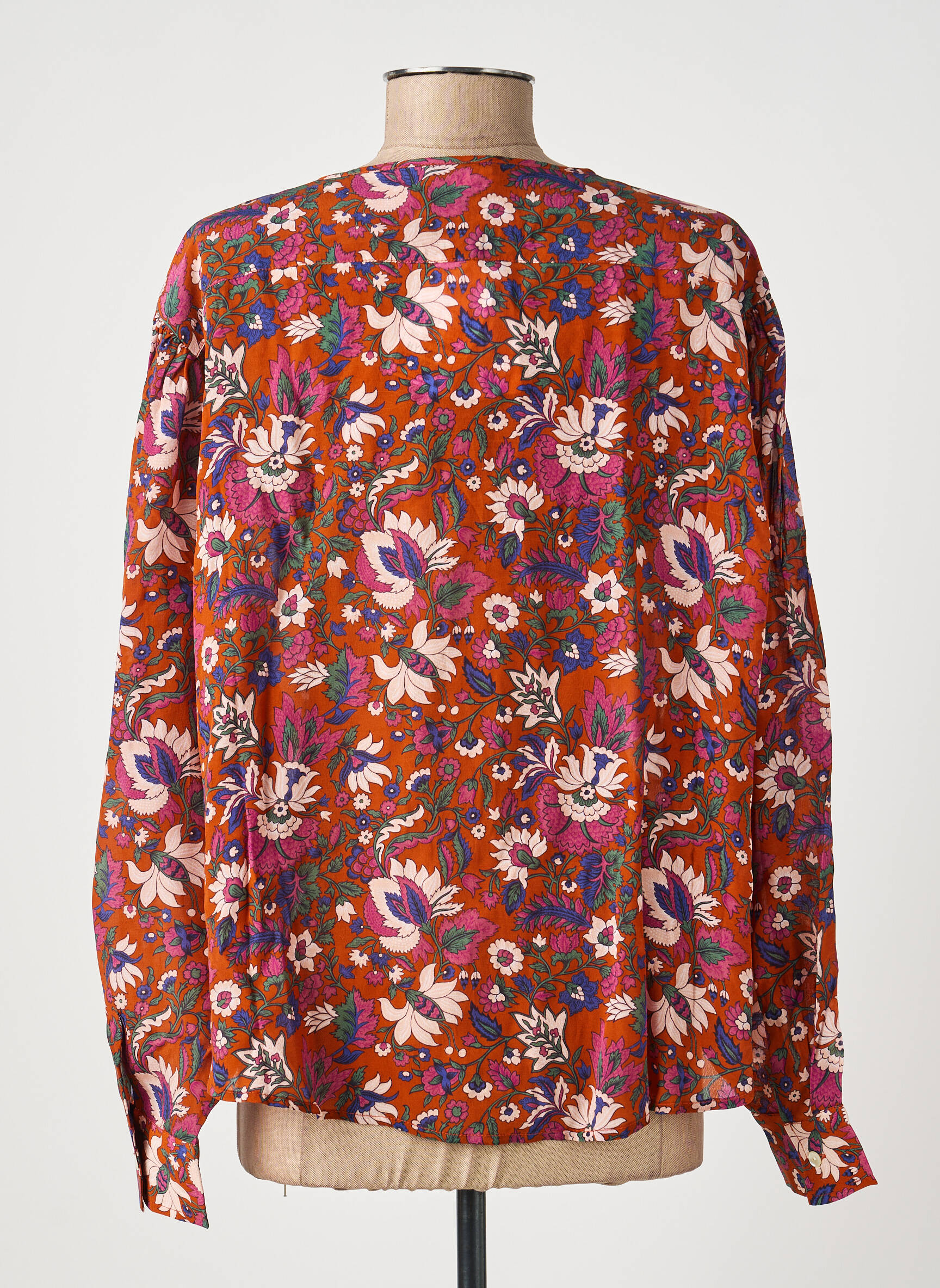 Chemisier coupe fluide orange LOUISE MISHA femme
