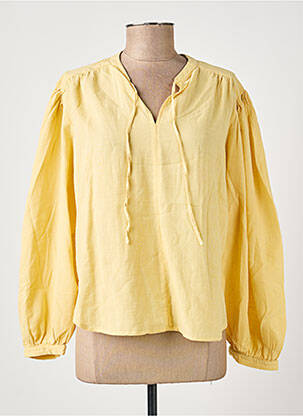 Top jaune THE NEW SOCIETY femme