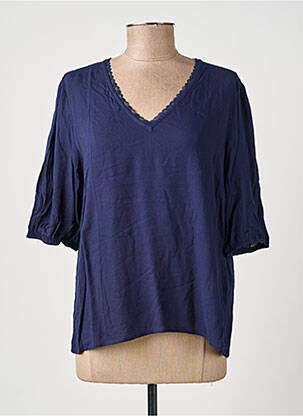 Top bleu GRACE & MILA femme