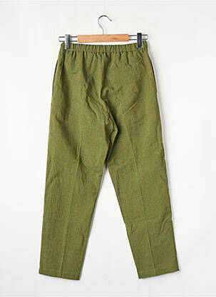 Pantalon droit vert POMANDERE femme