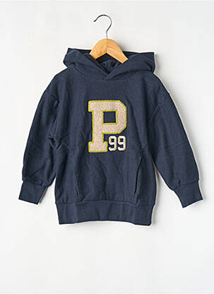 Sweat-shirt à capuche bleu BELLEROSE fille