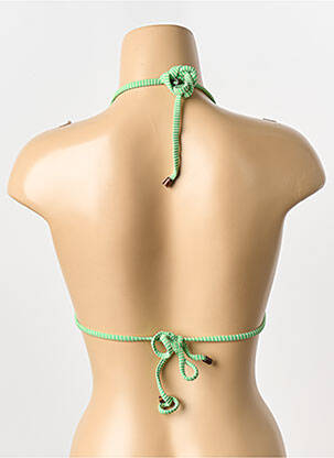 Haut de maillot de bain vert ICONE femme