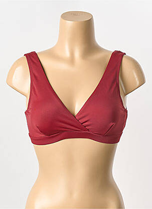 Haut de maillot de bain rouge BOOB femme