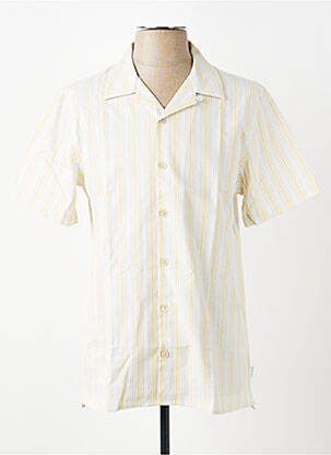 Chemise manches courtes jaune PAUL SMITH homme