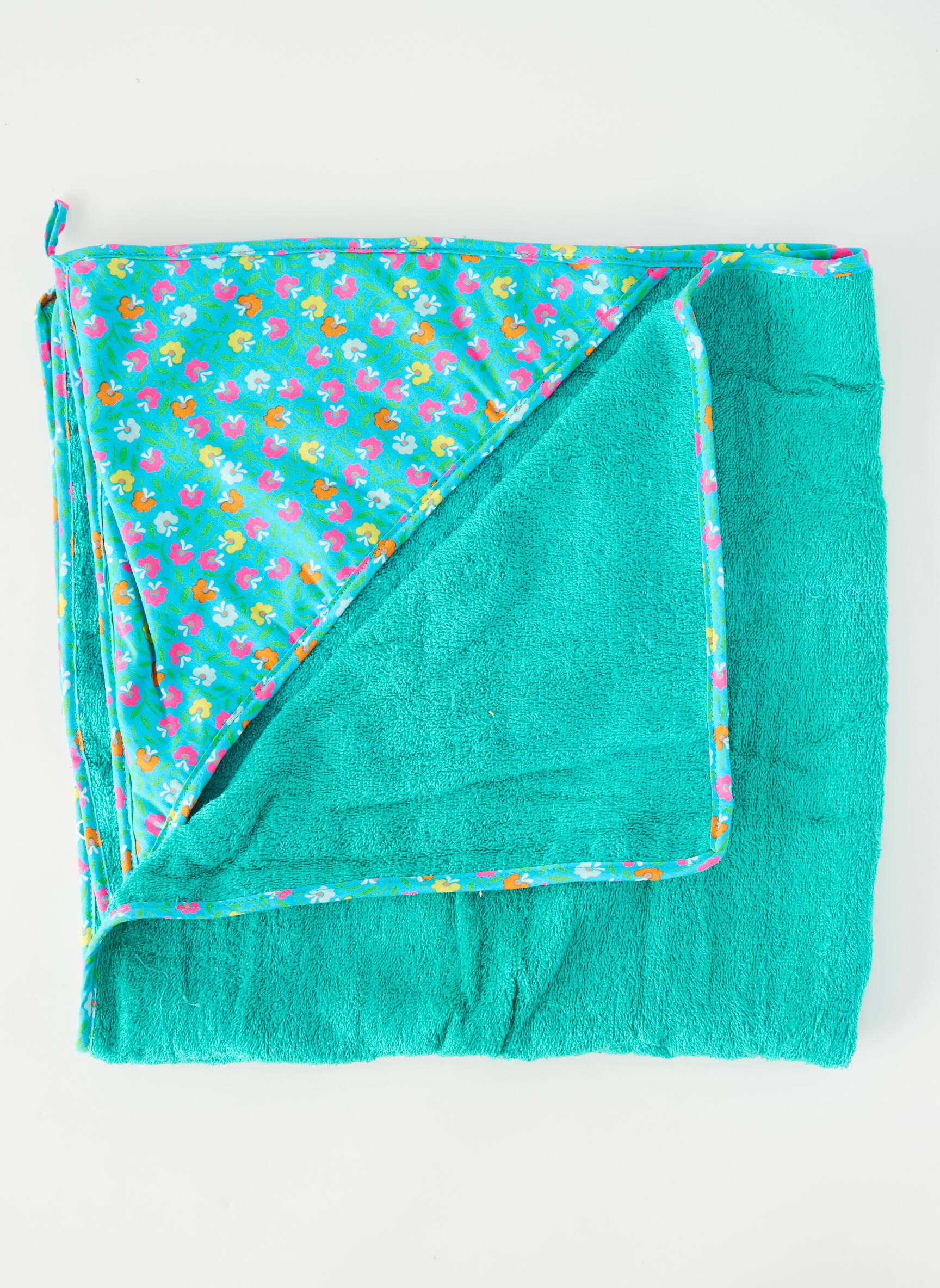 Drap de bain bleu PETIT PAN enfant