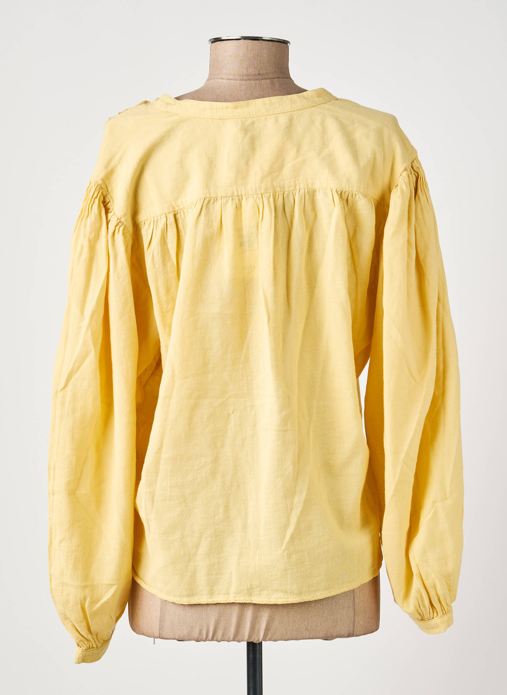 Top jaune THE NEW SOCIETY femme