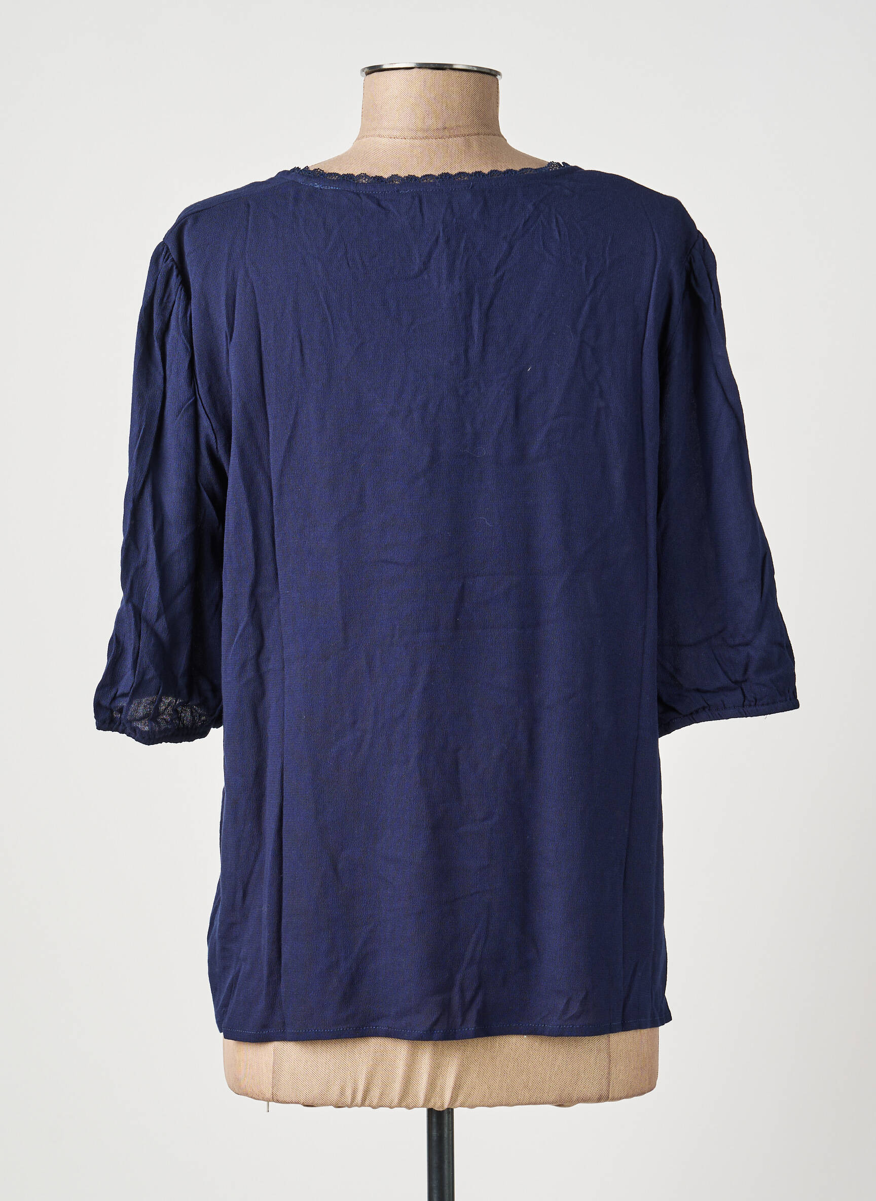 Top bleu GRACE & MILA femme