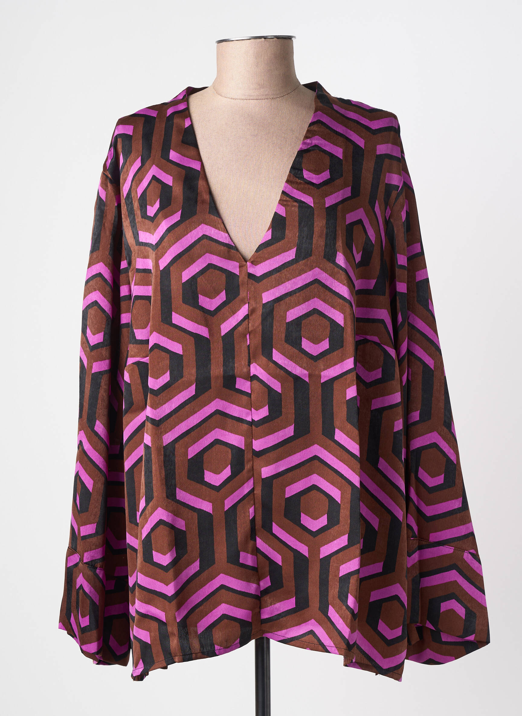 Top rose MAT FASHION femme