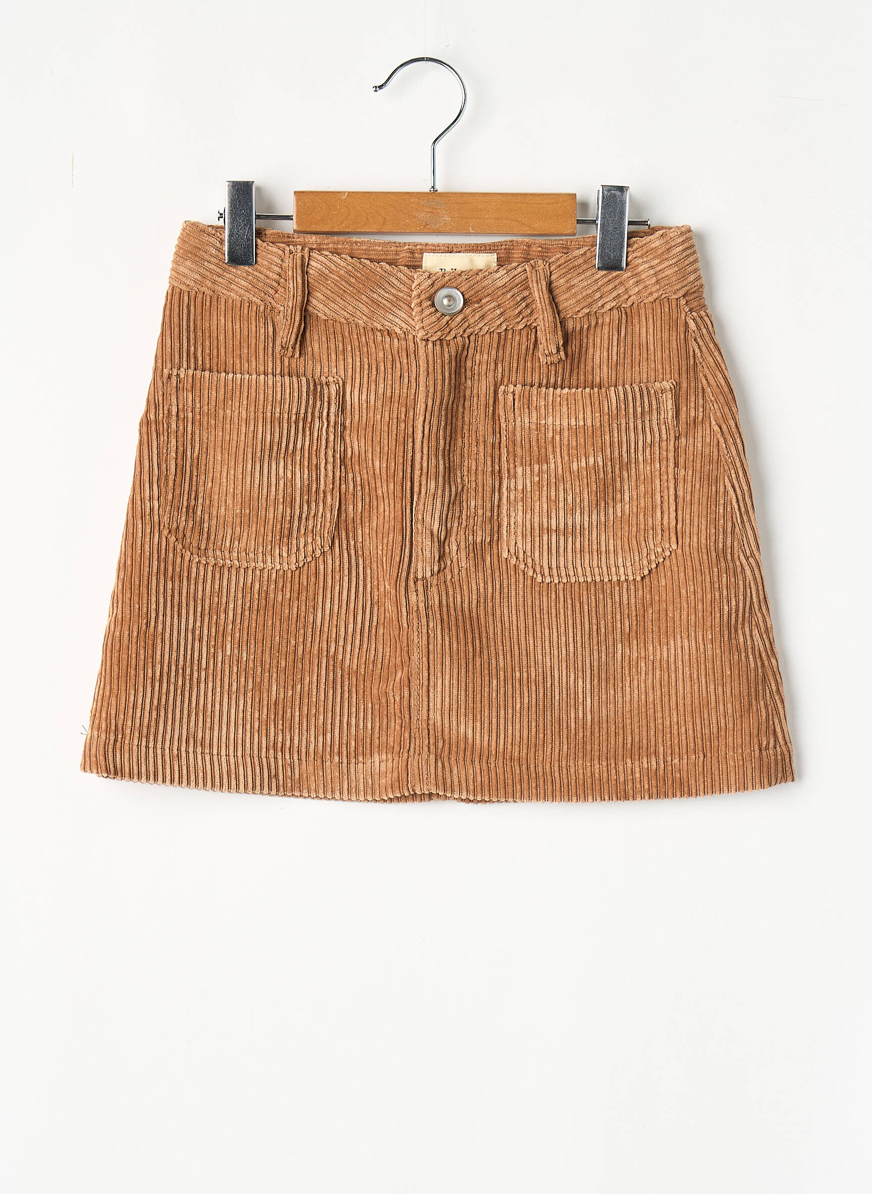 Jupe courte marron BELLEROSE fille