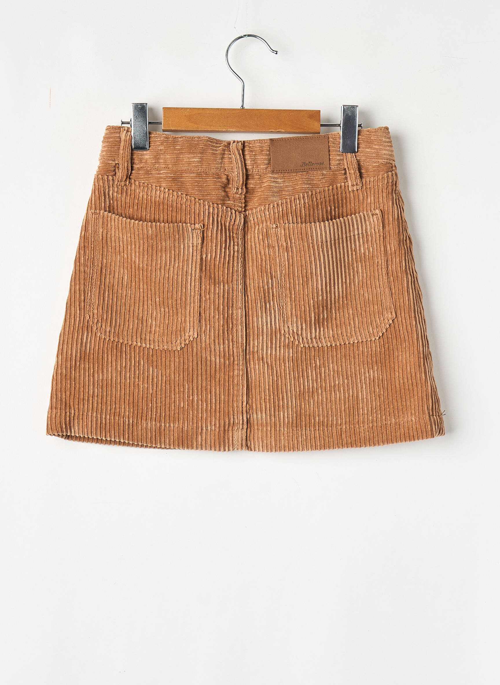 Jupe courte marron BELLEROSE fille