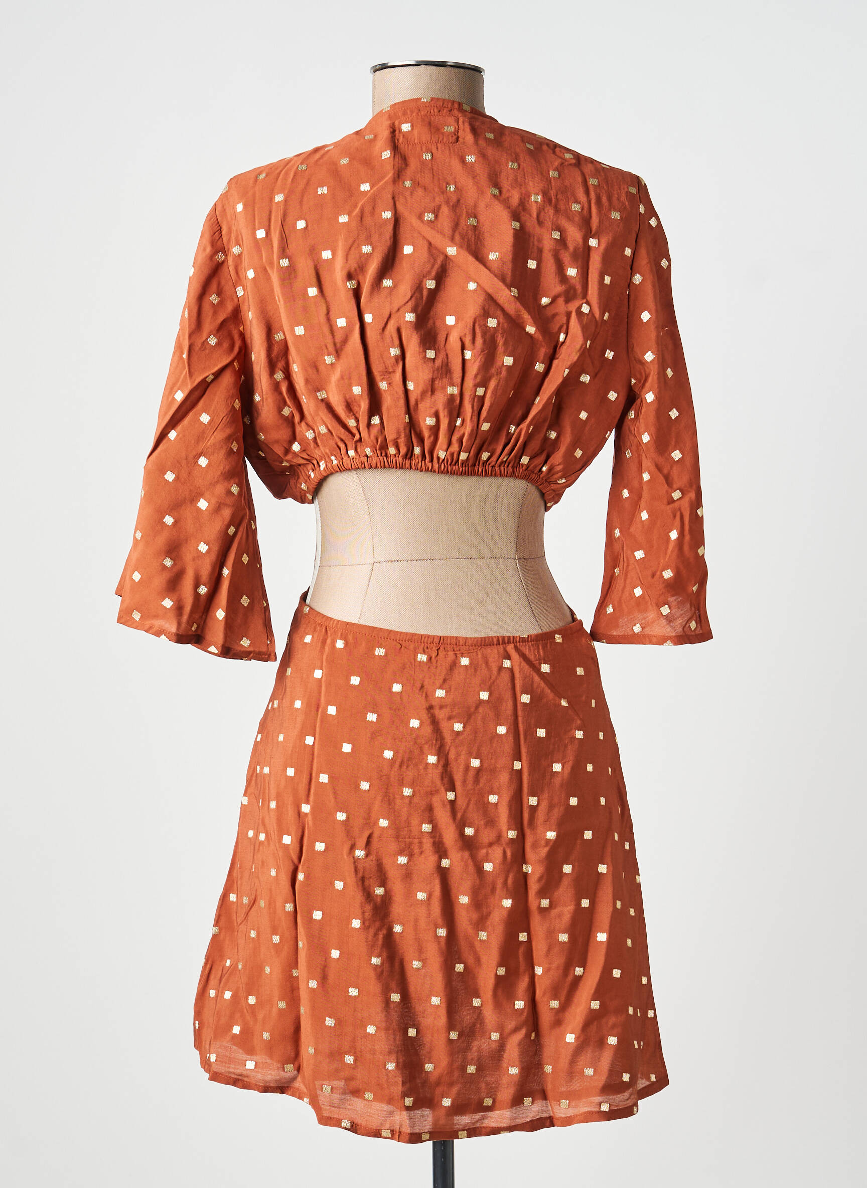 Robe courte marron SUNDRESS femme
