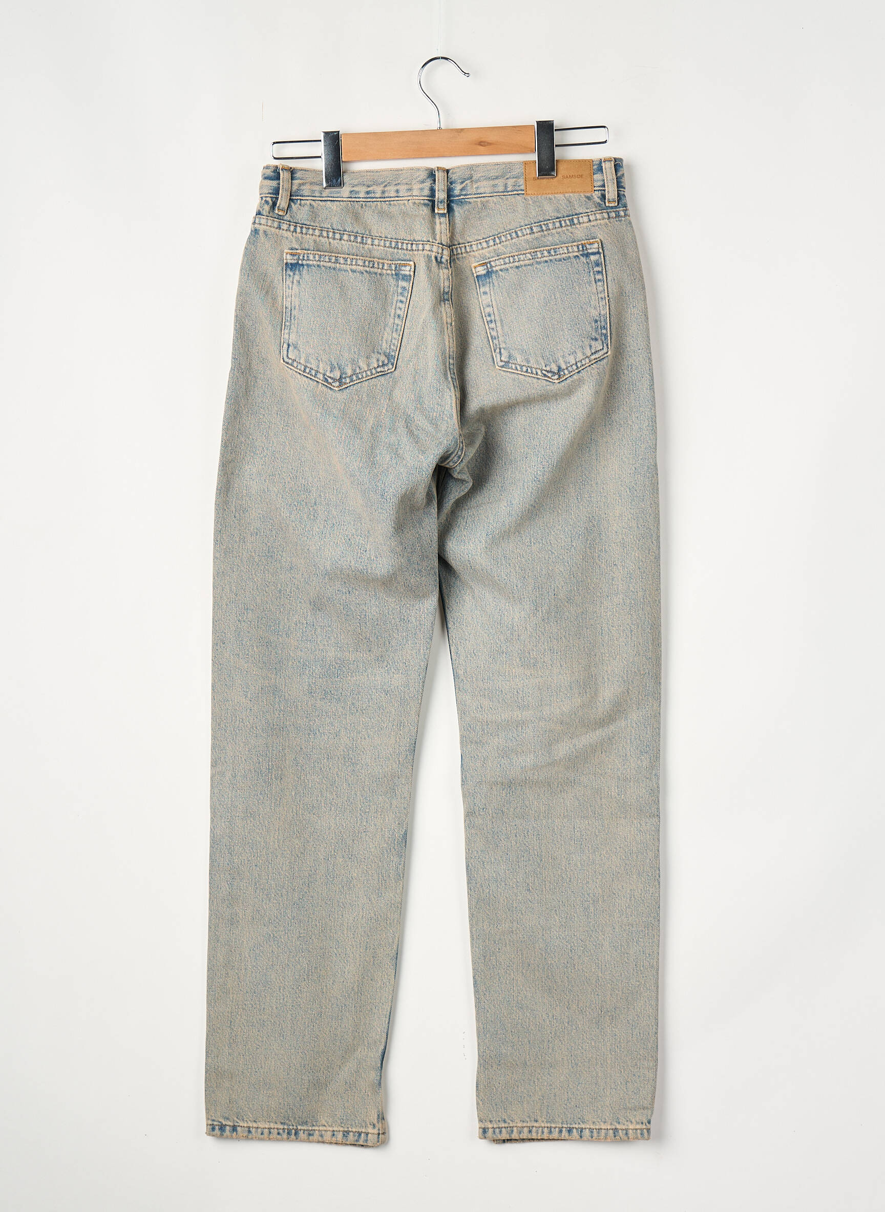 Jeans coupe droite bleu SAMSOE & SAMSOE femme