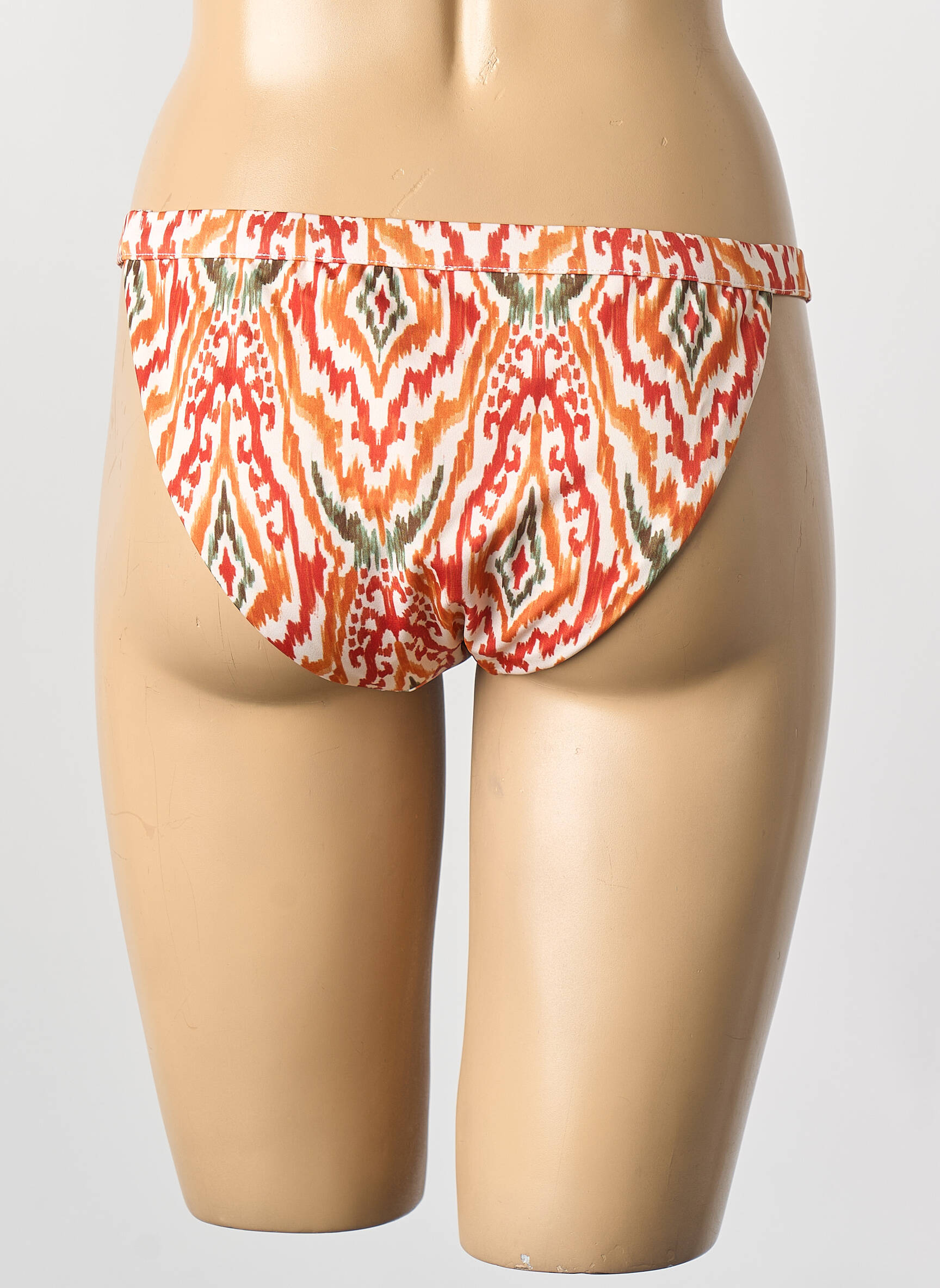 Bas de maillot de bain orange ROBIN COLLECTION femme