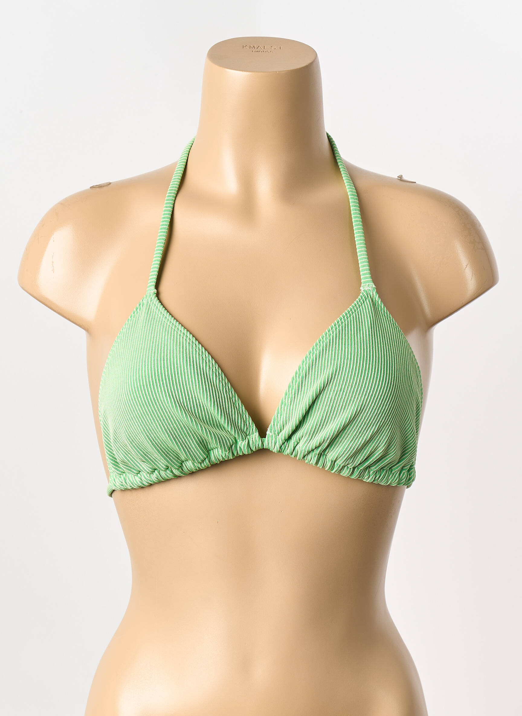 Haut de maillot de bain vert ICONE femme