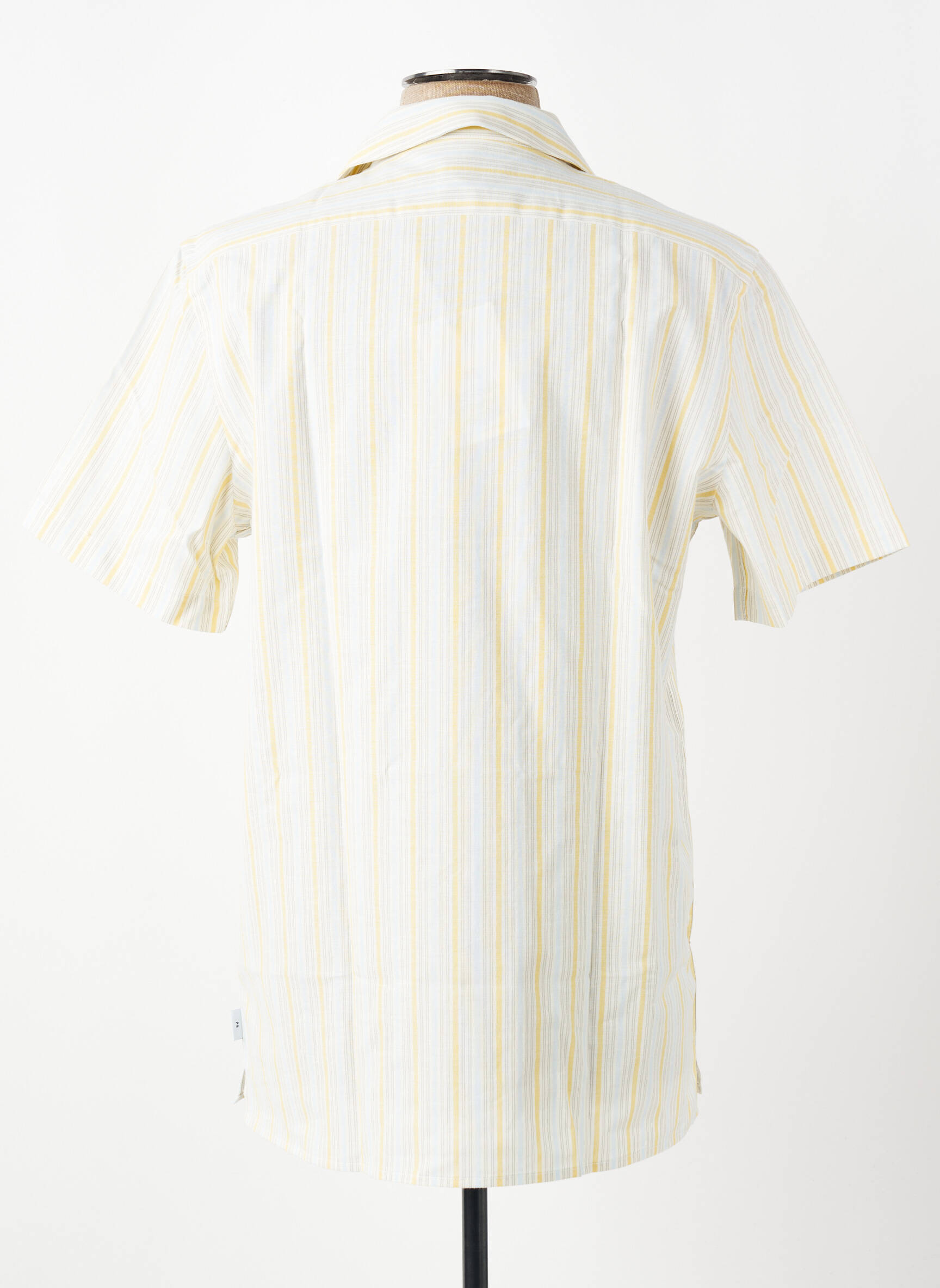 Chemise manches courtes jaune PAUL SMITH homme