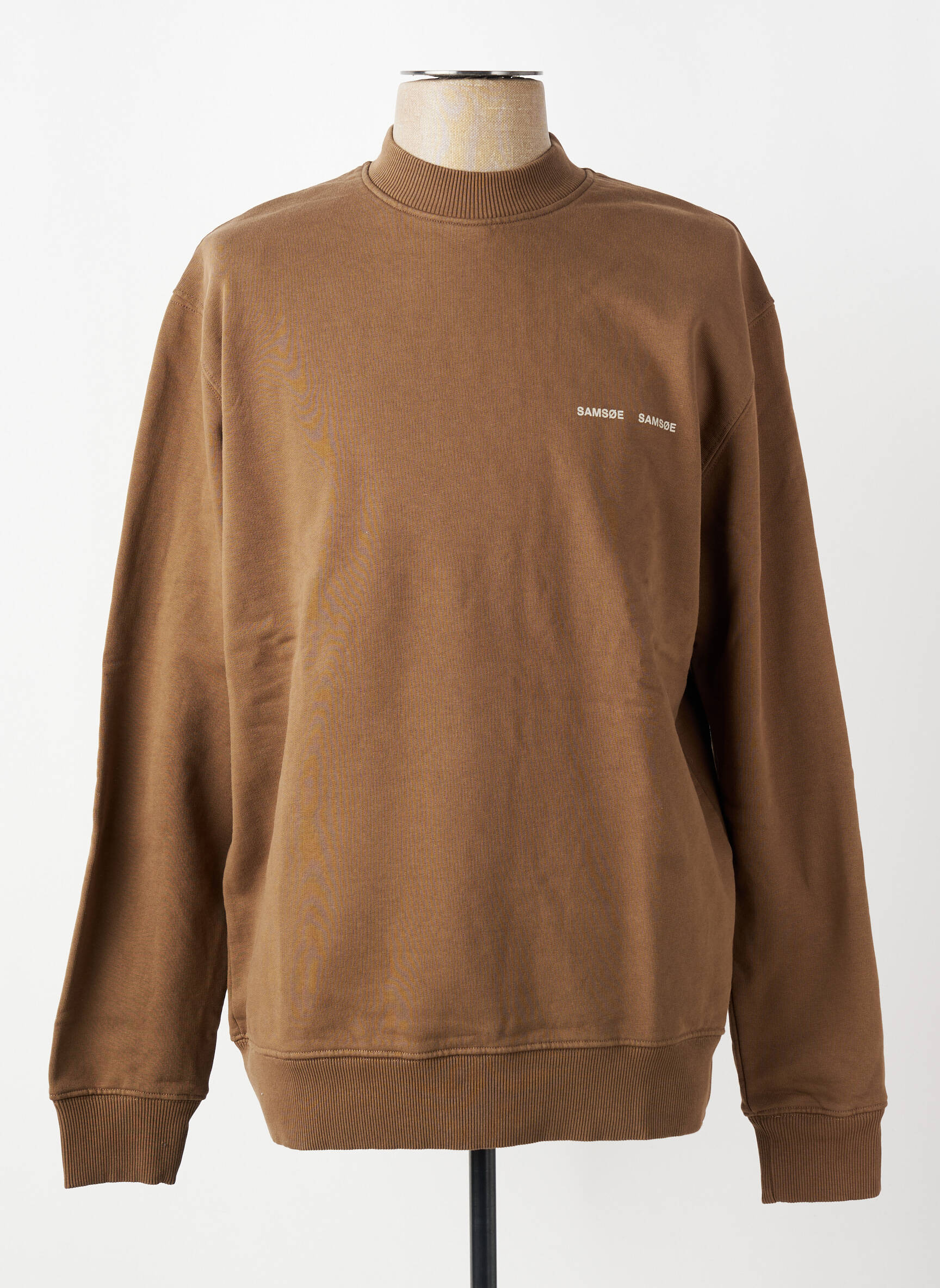 Sweat-shirt gris SAMSOE & SAMSOE homme