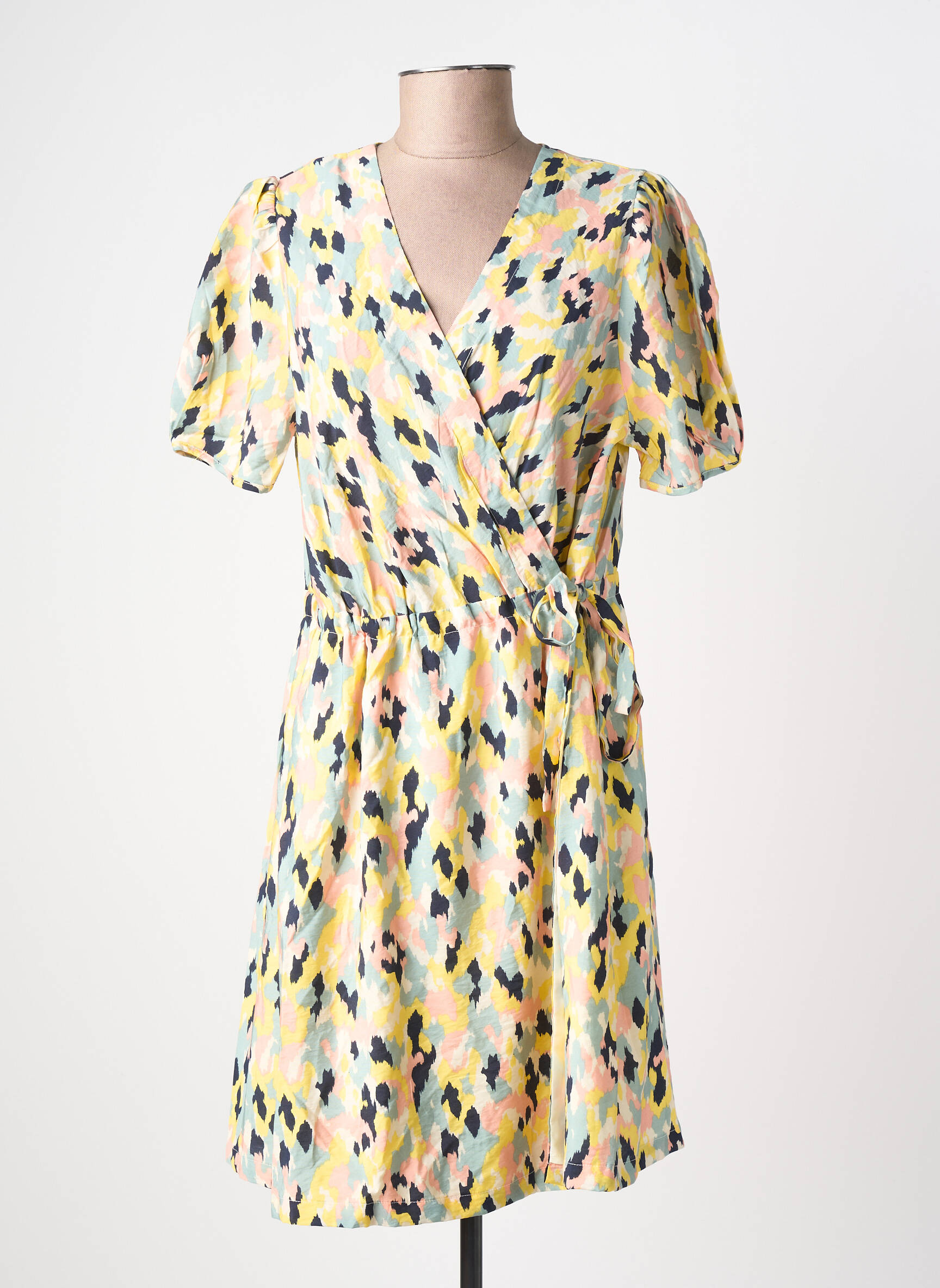 Robe courte vert VILA femme