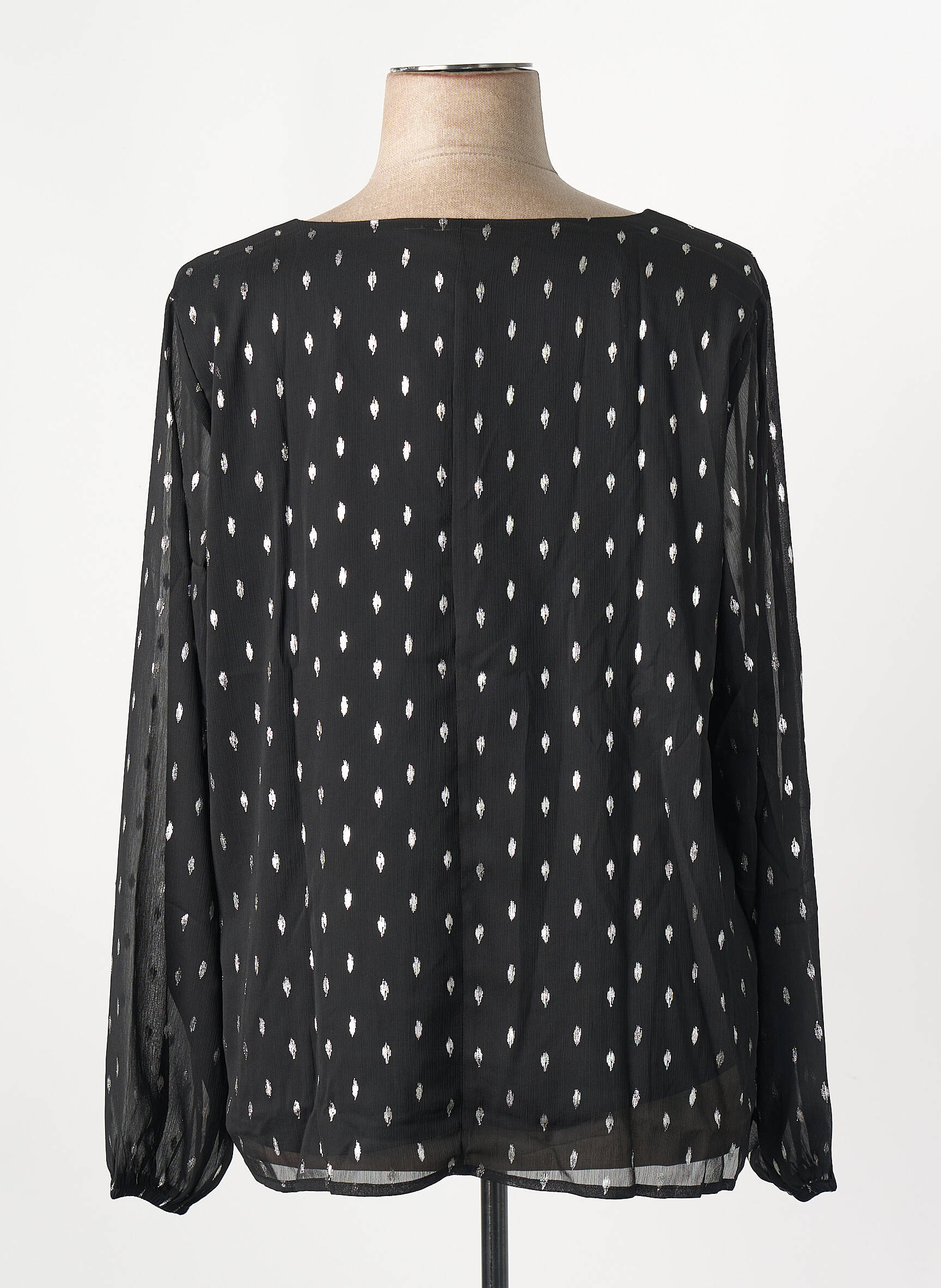 Top noir EVOKED VILA femme