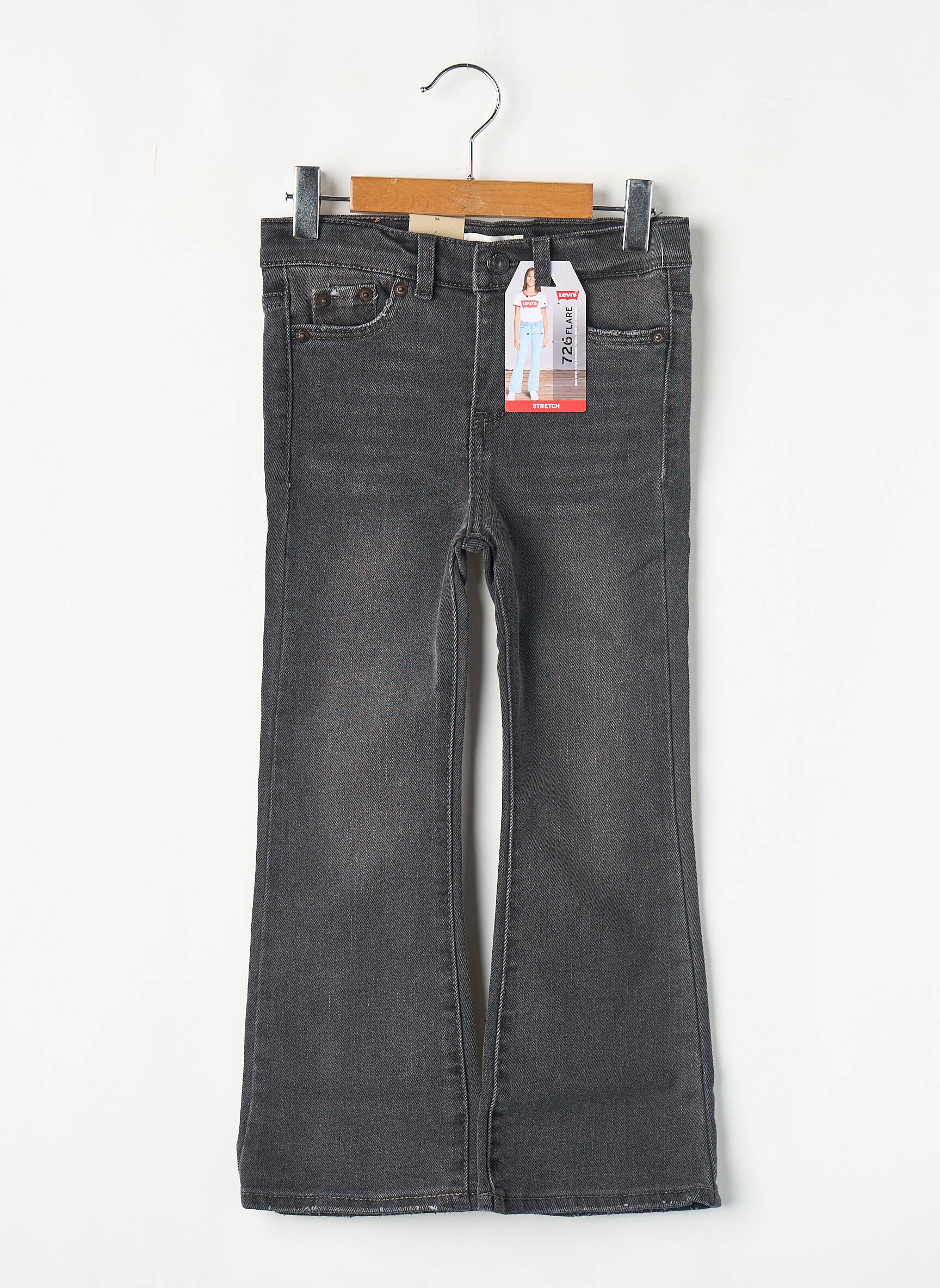 Jeans bootcut noir LEVI'S fille
