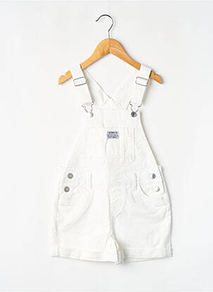 Salopette blanc LEVI'S fille