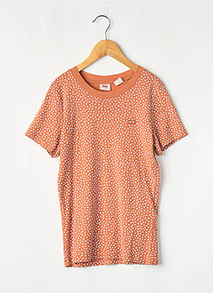 T-shirt orange LEVI'S femme