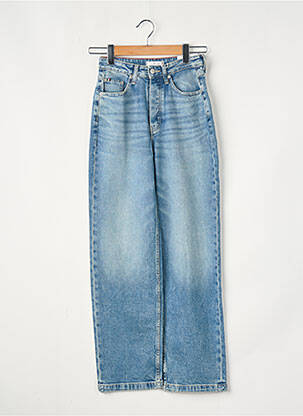 Jeans coupe droite bleu TOMMY HILFIGER femme