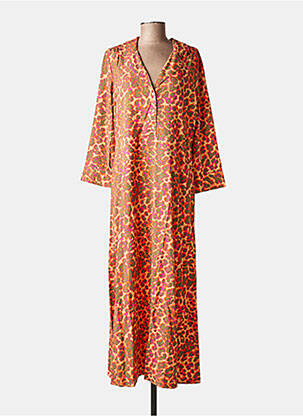 Robe longue orange VILA femme