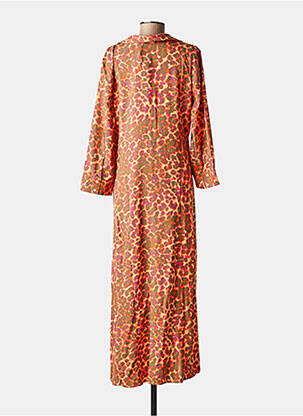 Robe longue orange VILA femme