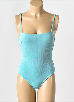 Maillot de bain 1 pièce bleu ICONE femme