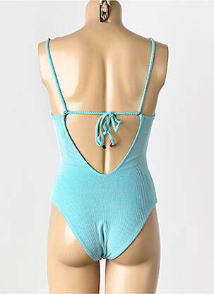 Maillot de bain 1 pièce bleu ICONE femme