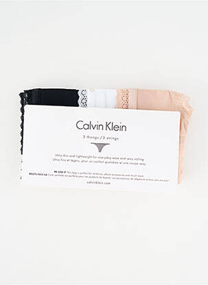 String blanc CALVIN KLEIN femme