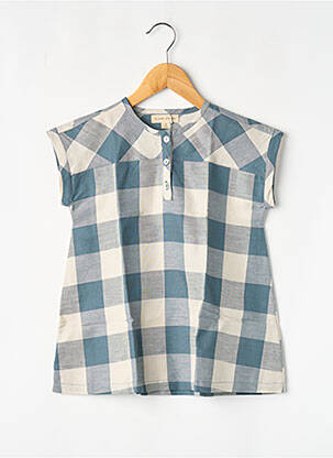 Robe courte bleu LA PETITE COLLECTION fille