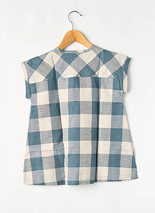 Robe courte bleu LA PETITE COLLECTION fille