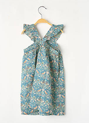 Robe courte bleu LA PETITE COLLECTION fille