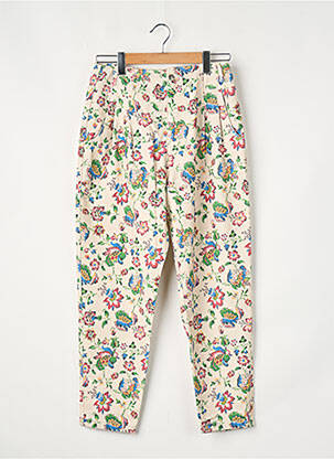 Pantalon droit bleu THE NEW SOCIETY femme