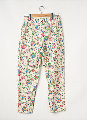 Pantalon droit bleu THE NEW SOCIETY femme
