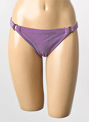 Bas de maillot de bain violet LOVE STORIES femme