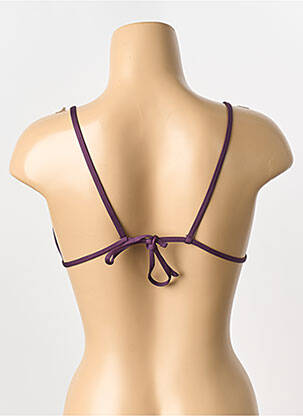 Haut de maillot de bain rouge ALBERTINE femme