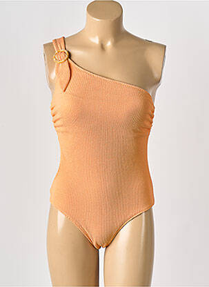 Maillot de bain 1 pièce orange LOVE STORIES femme
