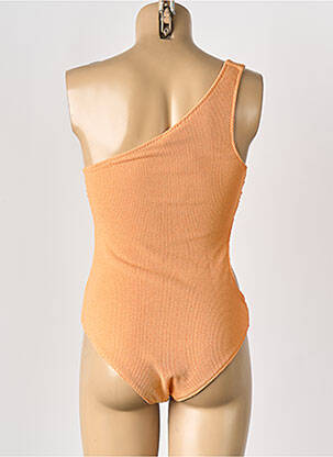 Maillot de bain 1 pièce orange LOVE STORIES femme