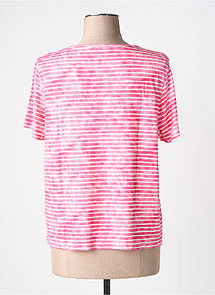 T-shirt rose MAJESTIC FILATURES femme