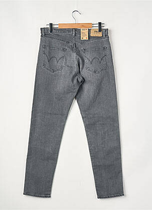 Jeans coupe droite noir EDWIN homme